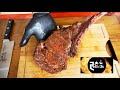 Tomahawk la bistecca di brontosauro - Come cuocerla sul barbecue #bbq #food #meat #tomahawk #steak