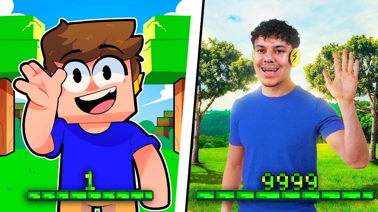A Cada XP o MINECRAFT fica mais REALISTA!