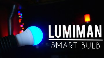 LUMIMAN SMART BULB! SETUP & OVERVIEW! Less than $20!