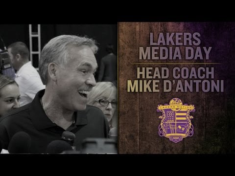 Lakers Media Day 2013: Coach Mike D'Antoni Talks Kobe's Return, Hot Seat, Nash