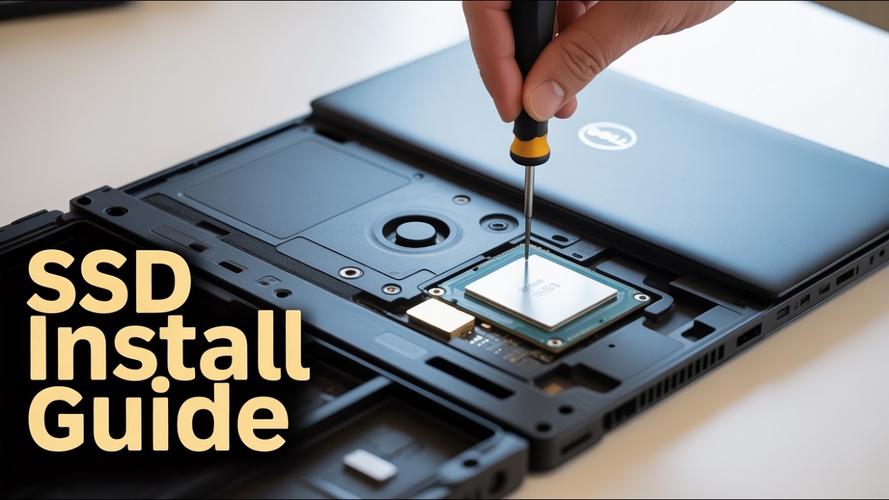 Video 1B: How to Install a Solid State Drive on a Laptop - YouTube