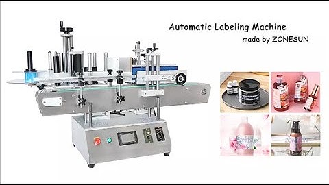 How To Use  ZS-TB150A Round Bottle Labeling Machine