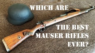 TOP 5 Best Mauser Military Bolt Action Rifles EVER!