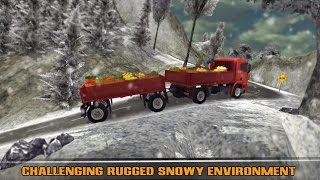 Offroad Snow Truck Legends - Android Gameplay HD screenshot 2