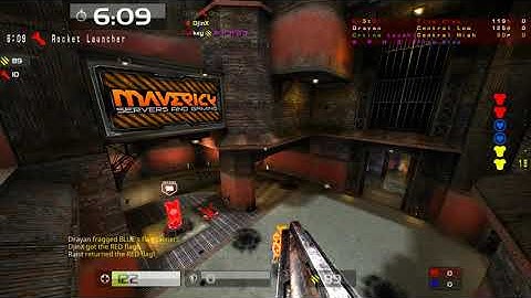 Quake Live: Ironworks Flag Carrier Squish