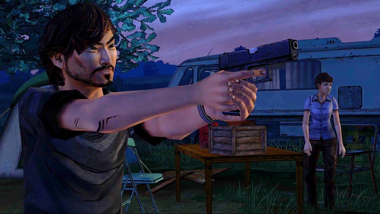 Zombie Cop As Watch Dog Shel Becca Story Walking Dead 400 Days Telltale Games Youtube