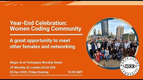 Year-End Celebration: Women Coding Community 2025
