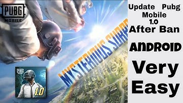 How To Update Pubg Mobile 1.0 New Era 2.0 After Ban Android, Pubg Update in Android