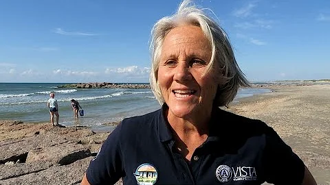 Carrie Meyer Jetty Talk at Mustang Island State Park