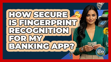 How Secure Is Fingerprint Recognition For My Banking App? - Ask Your Bank Teller