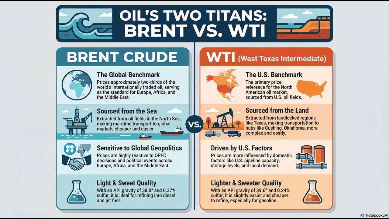 How Oil Prices Are Really Set (Brent vs WTI Explained) - YouTube