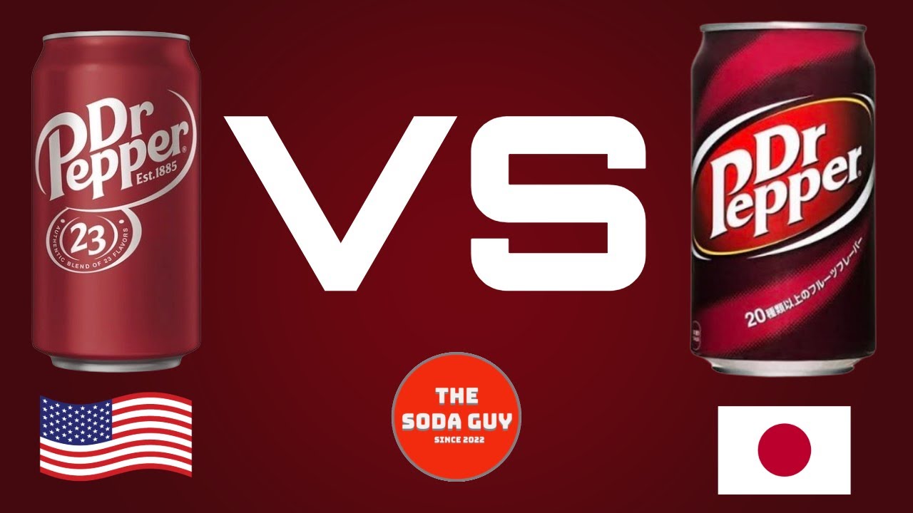 Japanese Dr Pepper Review and Comparison!