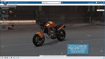 CATIA PPX 19x - NACA Bike demo - How to create the design presentation