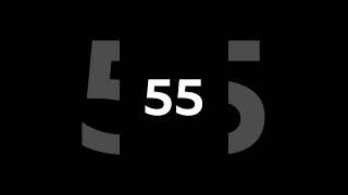 Thursday, June 4th 2026. Today's number is 55 #todaysnumber #numberoftheday #numbers