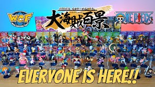One Piece WCF WT100 Complete Series! ALL 10 SETS! | What is the World Top 100