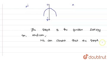 If `ax^2 + bx + c = 0, a, b, c in R` has no real zeros, and if a + b + c  |Class 12 MATH | Doubtnut