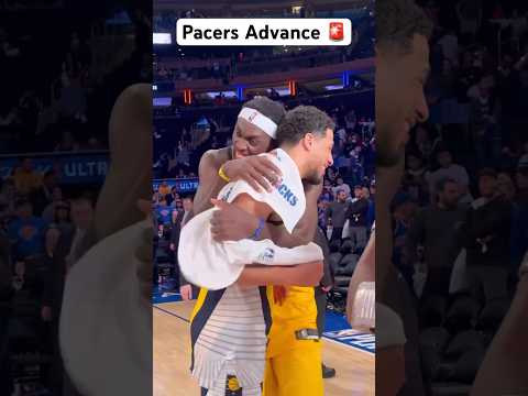 The Indiana Pacers advance to the Eastern Conference Finals! 🔥🚨| #Shorts