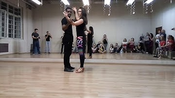 Walter Fernandes & Oksana - Sensual Zouk demo in St.Petersburg