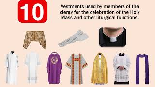 Sacred Vestments Used By the Clergy