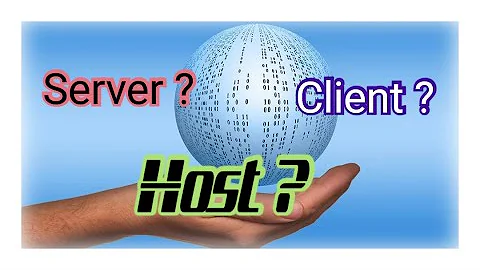 what is the difference between hosting and server