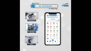 How To Find AC Technician Near Me | Toskie app | AC Repair | AC Installation  | Professionals Around screenshot 1