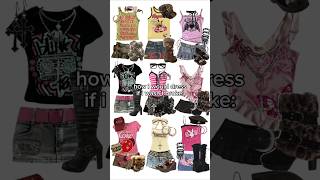 how i would dress | alt y2k grunge vintage 90s punk #edit #music #ytshorts #relatable #viral #outfit