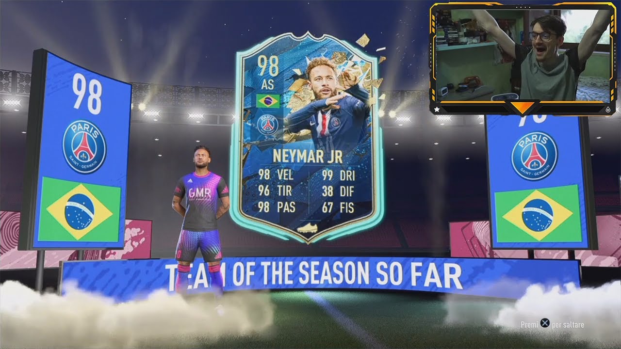 HO TROVATO NEYMAR TOTS !!! PACK 89+,86+ PICK e TOTS GARANTITO - PREMI FUT CHAMPIONS FIFA 20