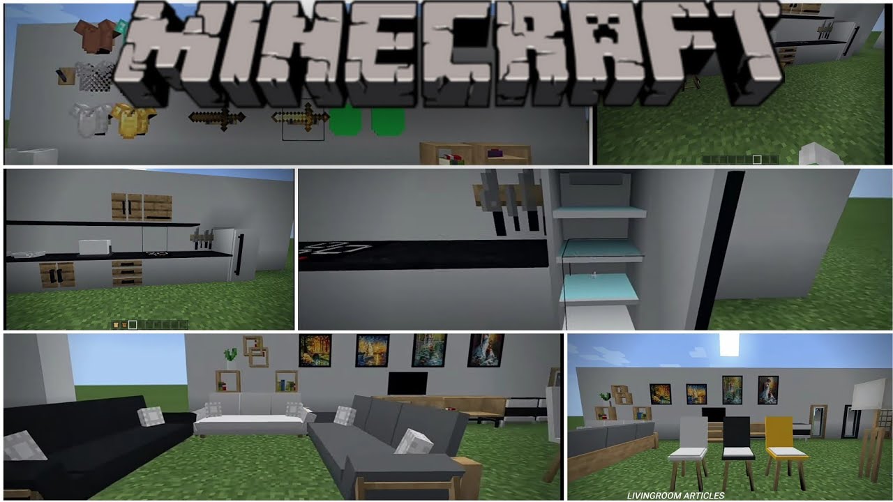 Furniture Mod/Addon For Minecraft 1.17 YouTube