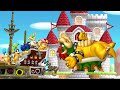 New Super Luigi U Co-op Walkthrough - World 8 Peach's Castle (All Star Coins)