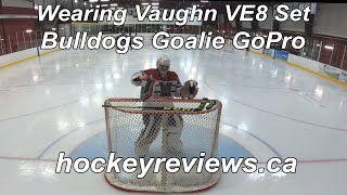 Wearing The Vaughn Ve8 Pro Carbons, Bulldogs Beerleague Hockey Goalie Gopro