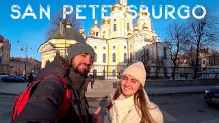 Chica rusa me invita a dar una vuelta y comemos 'paella' en Rusia