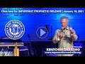 Pastor Kent Christmas | POWERFUL PROPHETIC RELEASE | 1/18/21