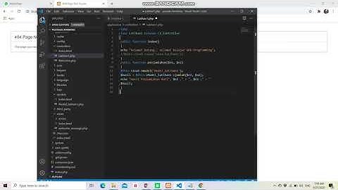 MODEL VIEW DAN CONTROLLER PERTEMUAN 2 WEB PROGRAMMING 2