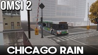 OMSI 2  Chicago Rain  Route 124 From Navy Pier