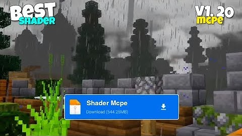 Best shader for Minecraft pe 1.20+ | MCPE SHADER 1.20 | [ Render dragon ] 😉