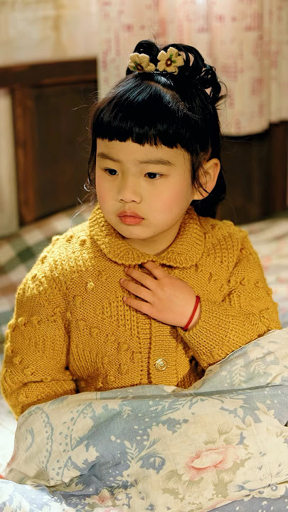 The little girl is a math genius