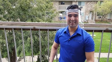 COVID-19 3D Printed Face Shields – Assembly