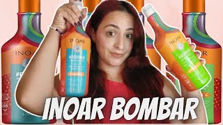 INOAR BOMBAR SHAMPOO AND CONDITIONER KIT | family size packaging