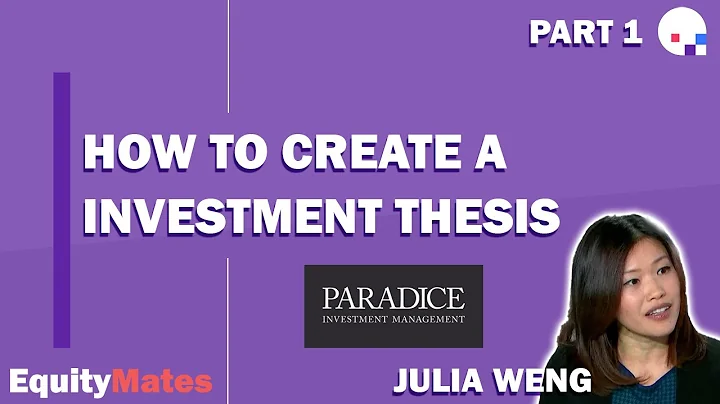 How to form & test an investment thesis | w/ Julia...