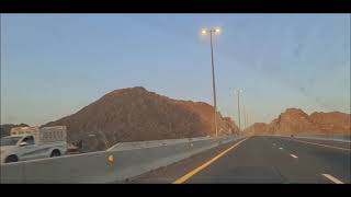 Road Trip to Khorffakan - طريق خورفكان الرائع وسط الجبال