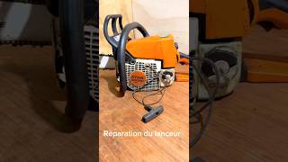 How to Repair a Stihl Chainsaw Pull Start That Won’t Retract
