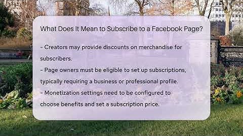What Does It Mean to Subscribe to a Facebook Page? - Everyday-Networking