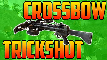 Black Ops 2 - Insane Crossbow Trickshot YY Fakie 360 No Scope Ladder Stall (joke)