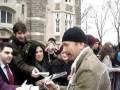 Edge signing for fans at Fordham University
