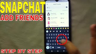 ✅ How To Add Friends On Snapchat 🔴 screenshot 3
