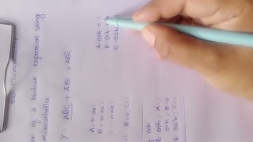 8051 microcontroller- assembly program-realization of boolean expression