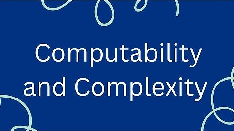 Discrete Mathematics | Computability and Complexity in just 4 mins...