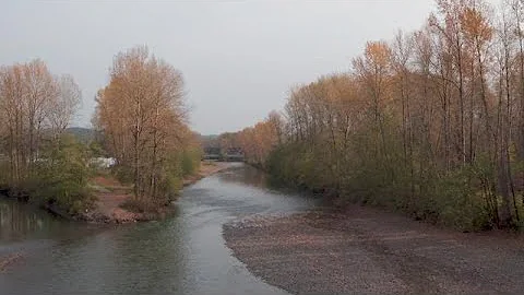 KING 5 drone 'Dexter' soars over the Puyallup River