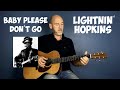 Baby please dont go - Guitar Lesson - by Joe Murphy