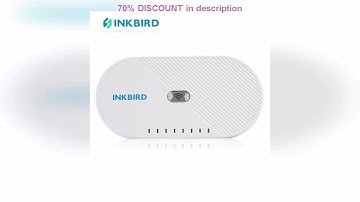 A must-have product! INKBIRD Wi-Fi Gateway IBS-M1 Wi-Fi Bridge Gateway Smart Hub Long-Distance Con